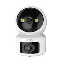 INOX-X109 DUAL LENS İÇ ORTAM WİFİ KAMERA ÇİFT KAMERA 3+3 MP  TOP 6MP BAKICI   